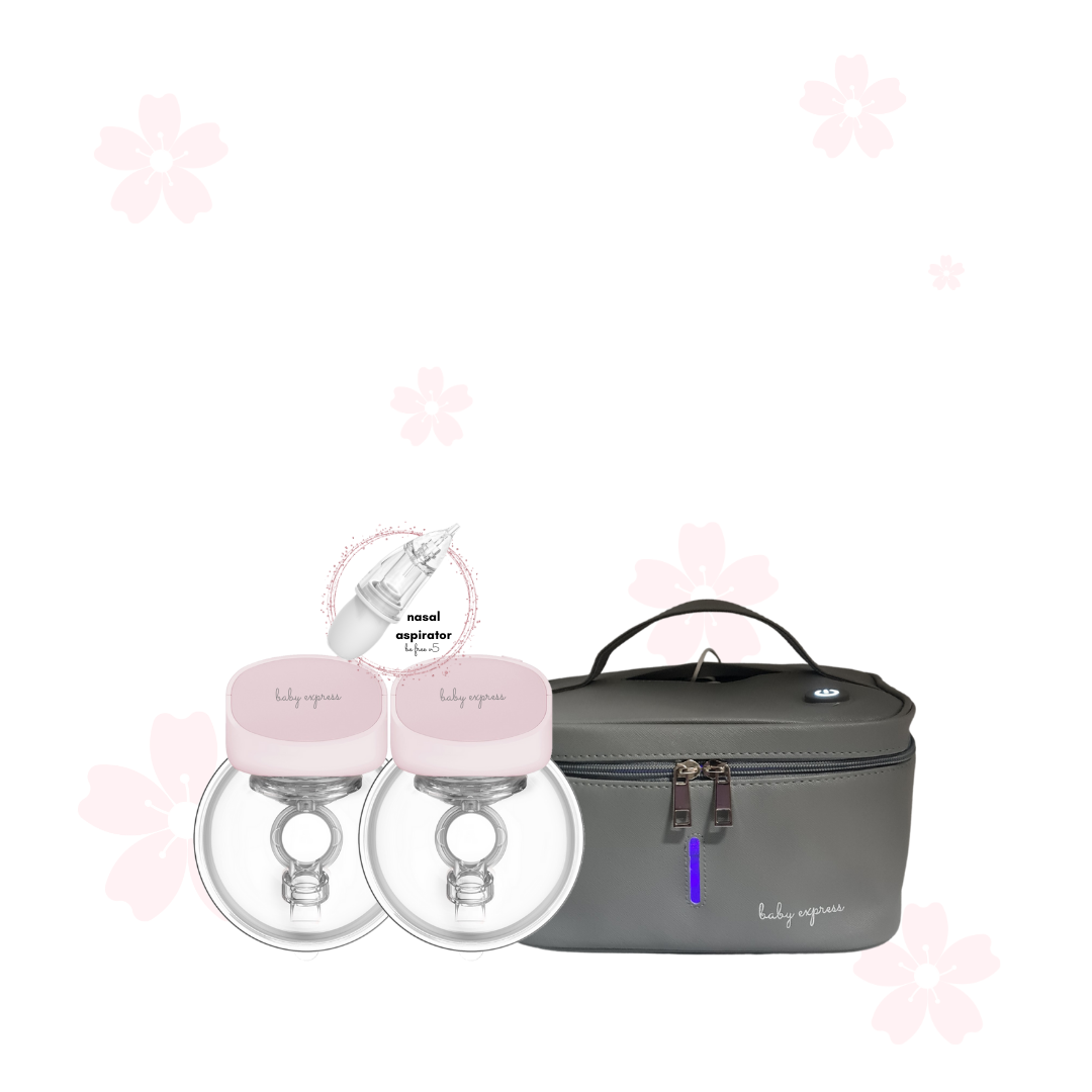 Baby Express Be Free On The Go Bundle (00640) - Portable Infant Travel Essentials for Stroller, Car Seat & Diaper Bag - Perfect for Newborns & Toddlers on Road Trips, Air Travel & Daily Outings