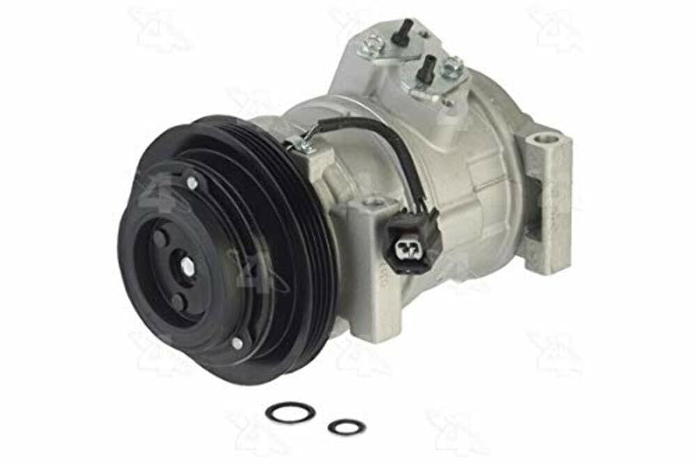Four Seasons 158351 AC Compressor Replacement for Car & Truck - High Performance Auto Air Conditioning Compressor for Smooth Cooling in Summer Driving