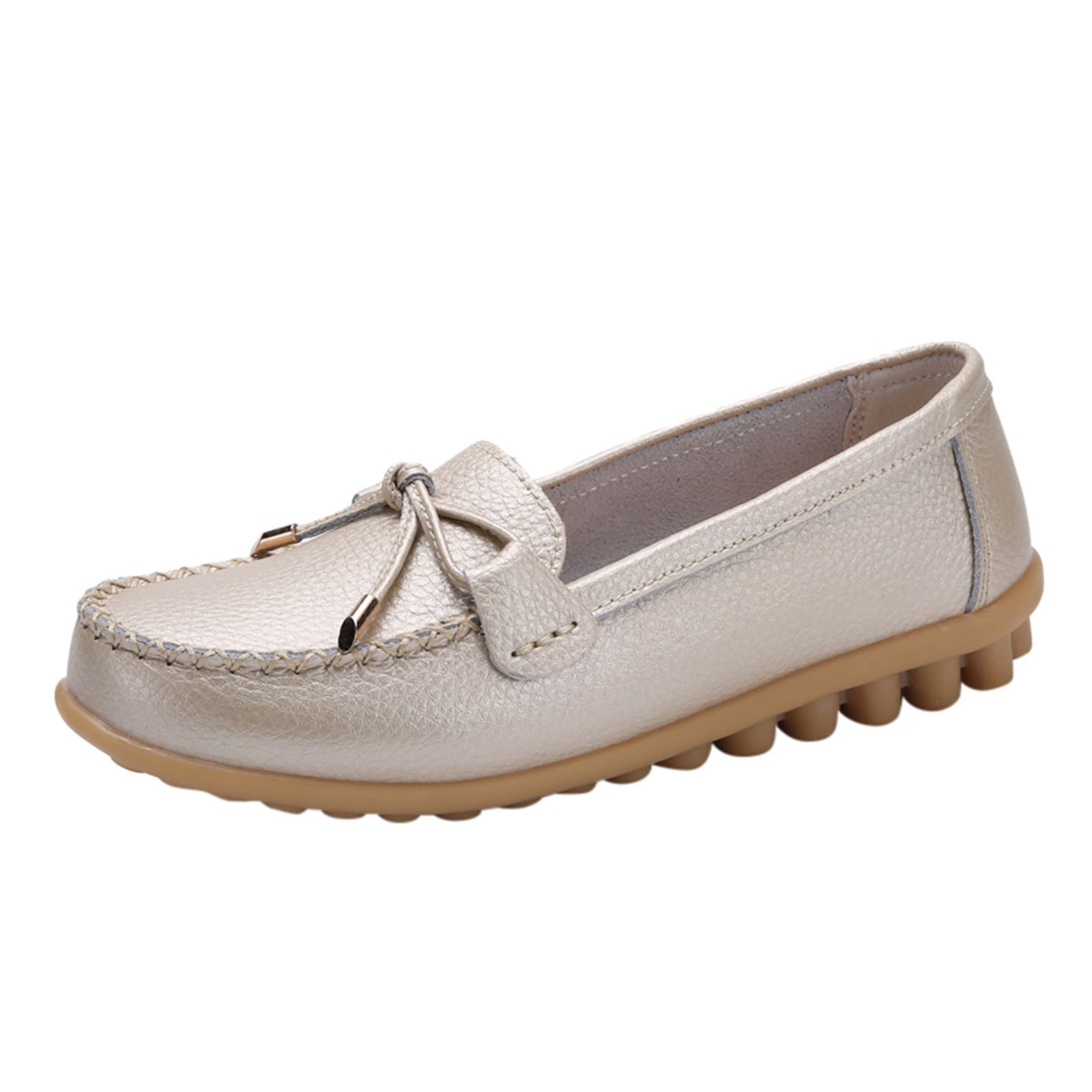Breathable Women's Lace-Up Flats - Comfortable Casual Shoes with Low Heel for Everyday Wear | Perfect for Office, Walking & Travel