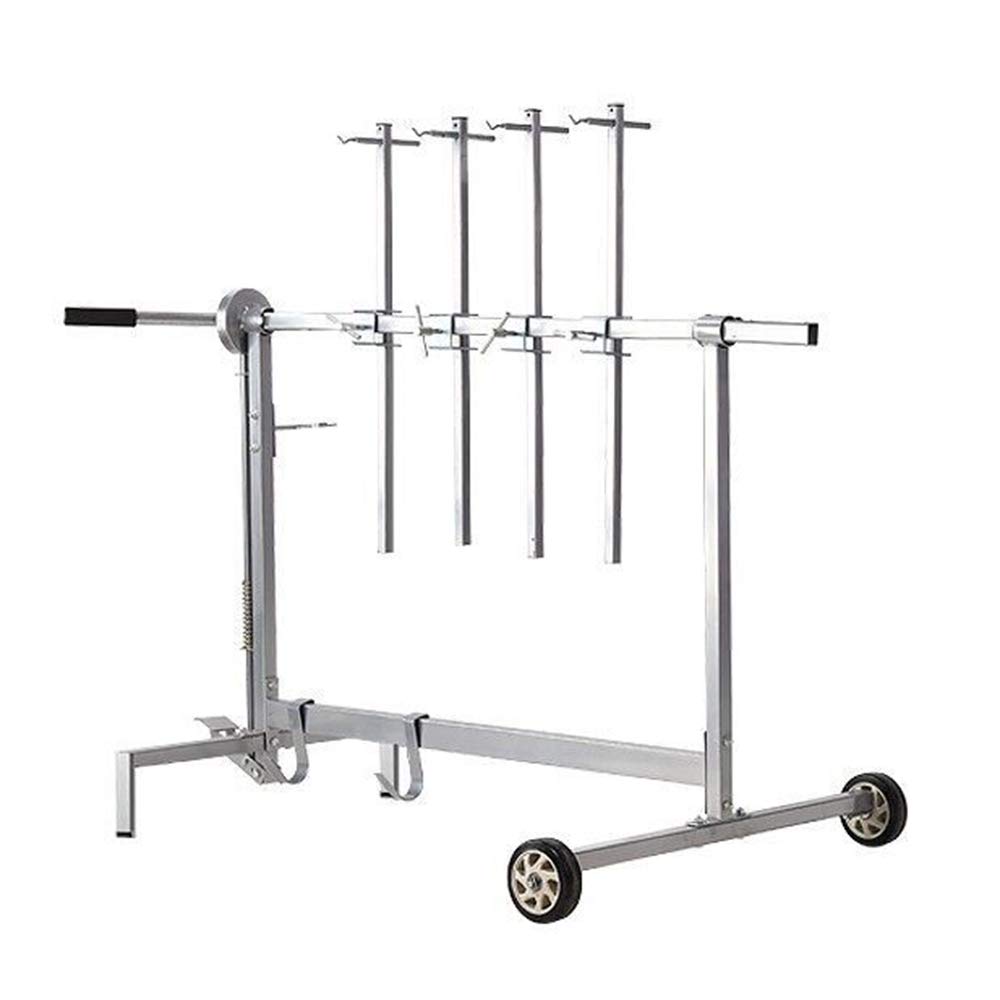 TBVECHI Auto Body Paint Stand Rack - 4 Position Adjustable Hood Panel Hook Hanger for Car Spray Painting | Durable Vehicle Body Parts Holder for Professional Auto Repair Shops & DIY Garage Use