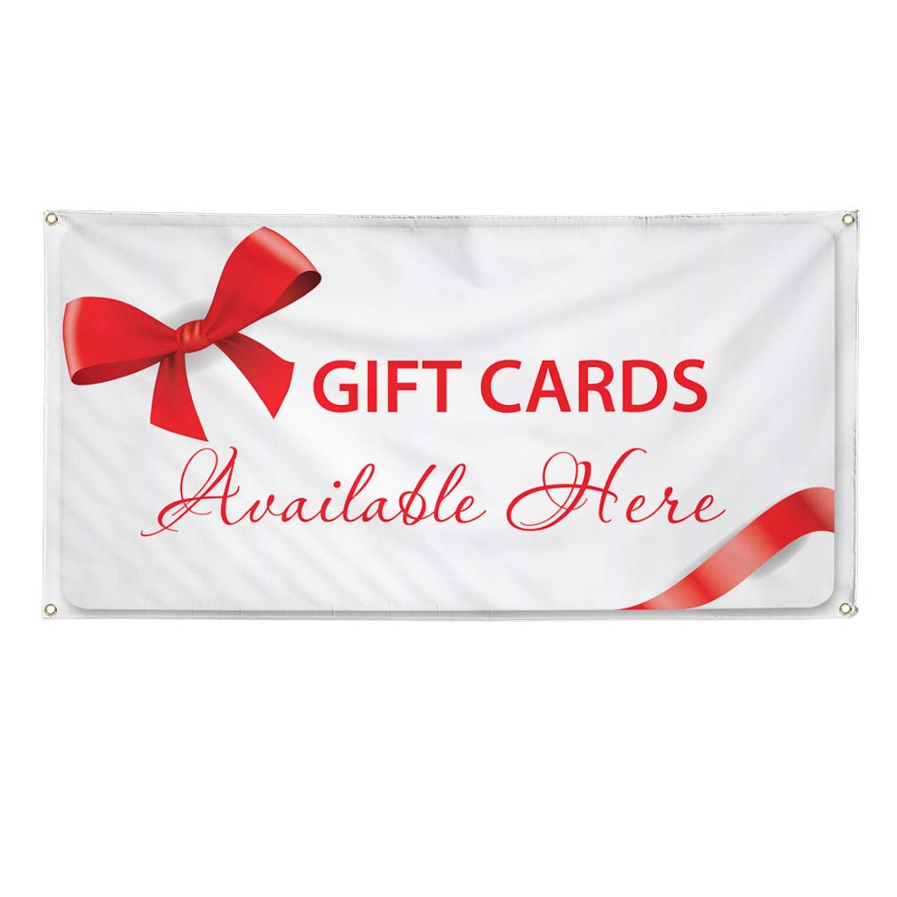 Custom Vinyl Banner 48x96 Inches - Weatherproof Outdoor Sign with 8 Grommets for Restaurants, Cafes & Businesses | Perfect for Yard Signs, Events & Promotions (Multiple Sizes & Gift Cards Available)