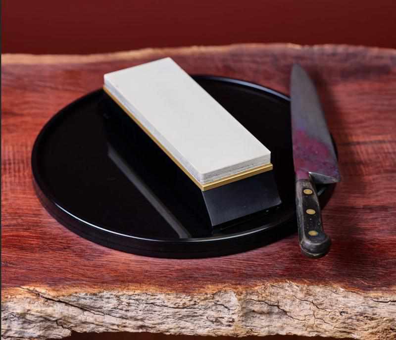 NANOHONE® 3000 Grit Super Bite True Splash and Go Sharpening Stones by Hap Stanley - Professional Knife Sharpener for Kitchen, Hunting & Outdoor Tools