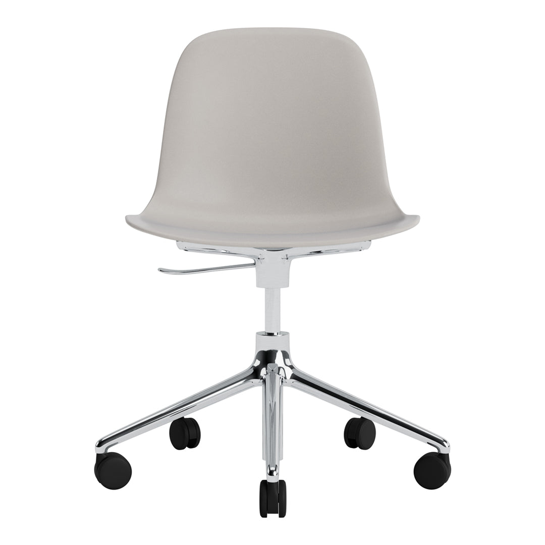Ergonomic Form Chair with 5W Swivel Base & Gas Lift - Adjustable Office Chair for Home & Workspace - Perfect for Computer Desk, Gaming, and Professional Workstations