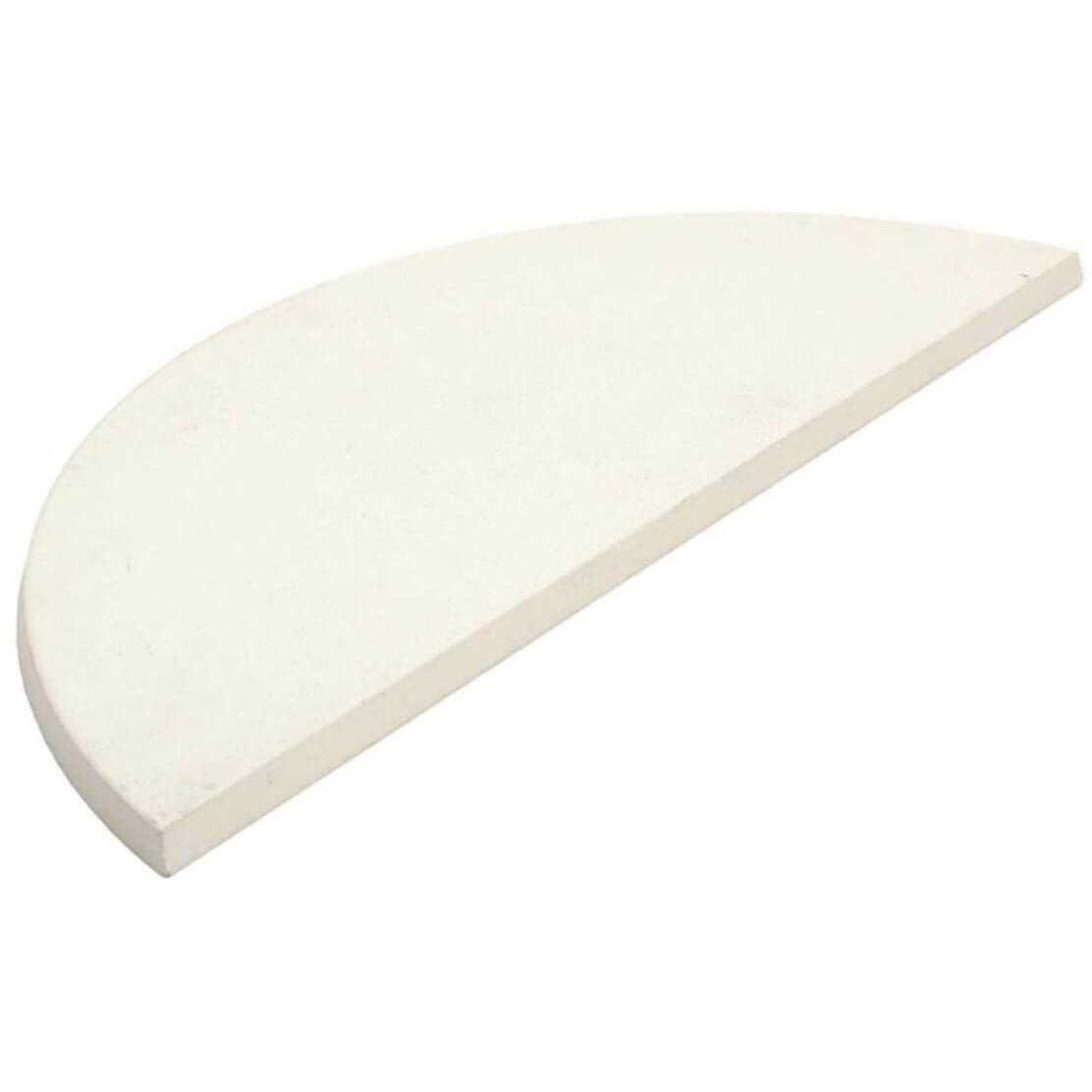 Big Green Egg Half Baking Stone for Large Egg Conveggtor 121035 - Perfect for Pizza, Bread & Baking Accessories | Outdoor Cooking & BBQ Essentials
