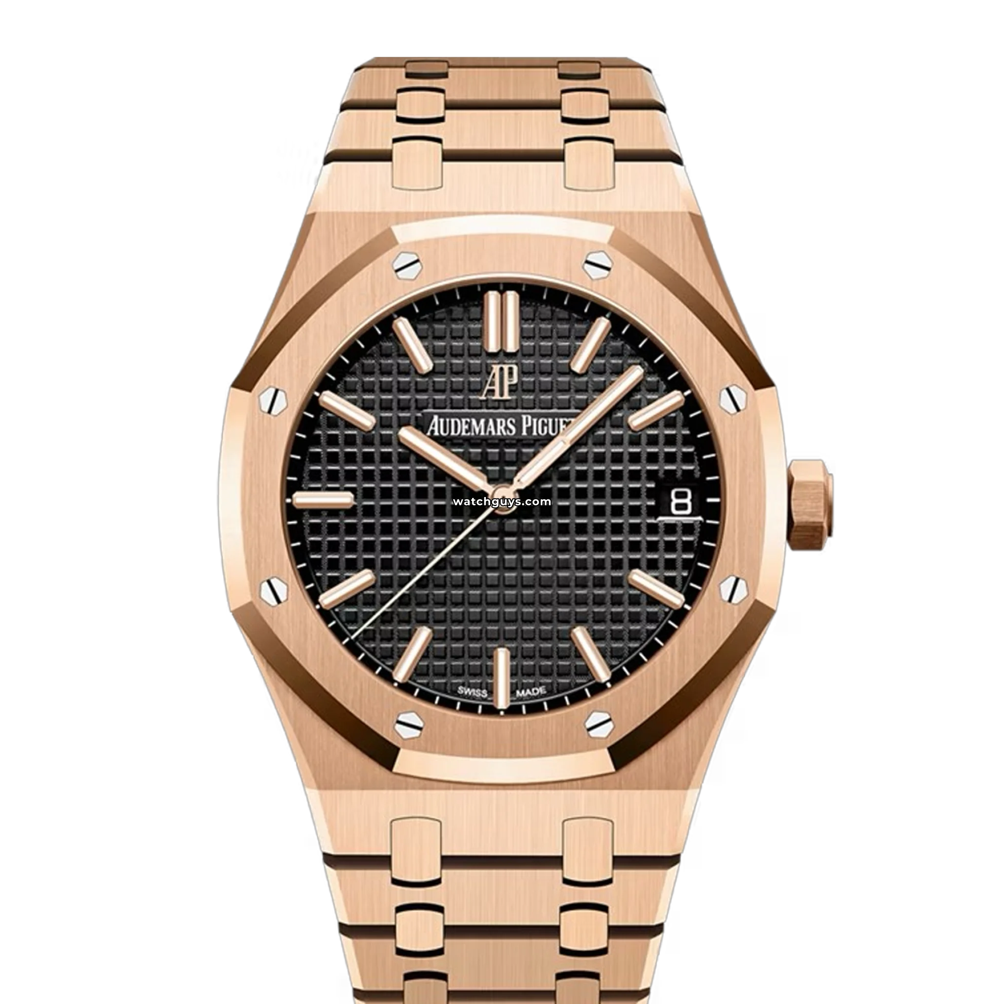 Audemars Piguet Royal Oak 15500OR.OO.1220OR.01 18K Rose Gold Automatic Men's Watch - Luxury Timepiece for Business, Gala & Special Occasions