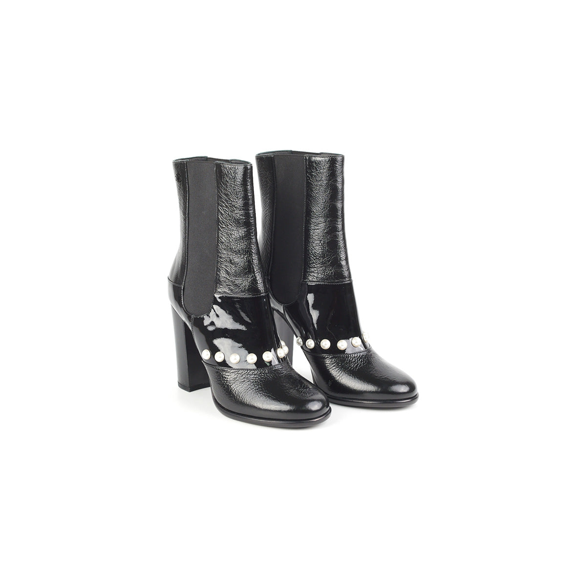 Chanel Black Leather Ankle Boots for Women - Stylish & Comfortable for Casual Outings & Evening Events