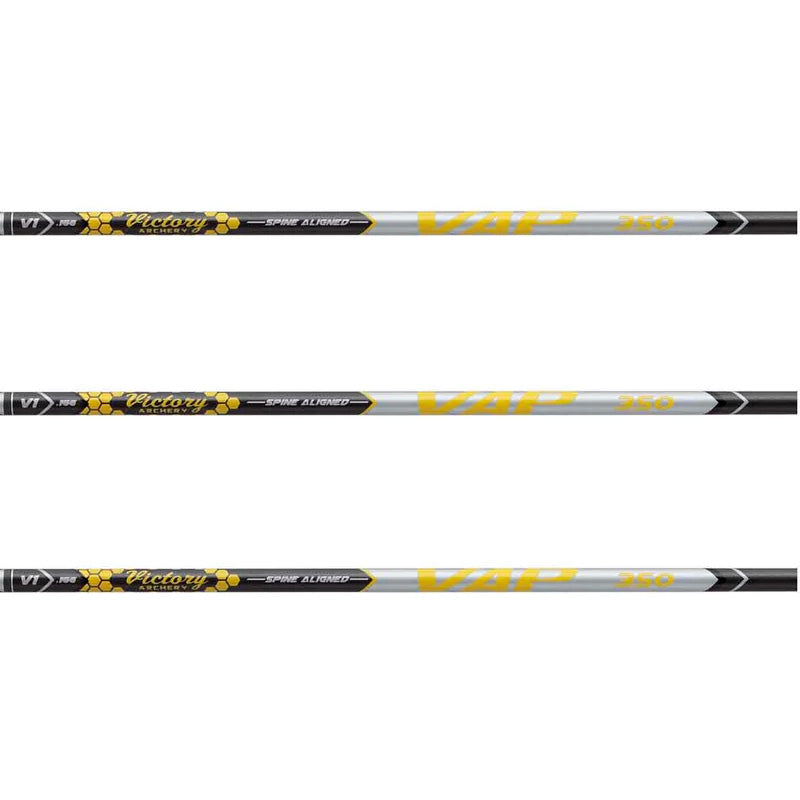Victory VAP Target Elite V1 Carbon Arrows - Precision Target Shooting Arrows for Competition & Practice | Perfect for Archery Tournaments, Outdoor Target Practice & 3D Archery Ranges