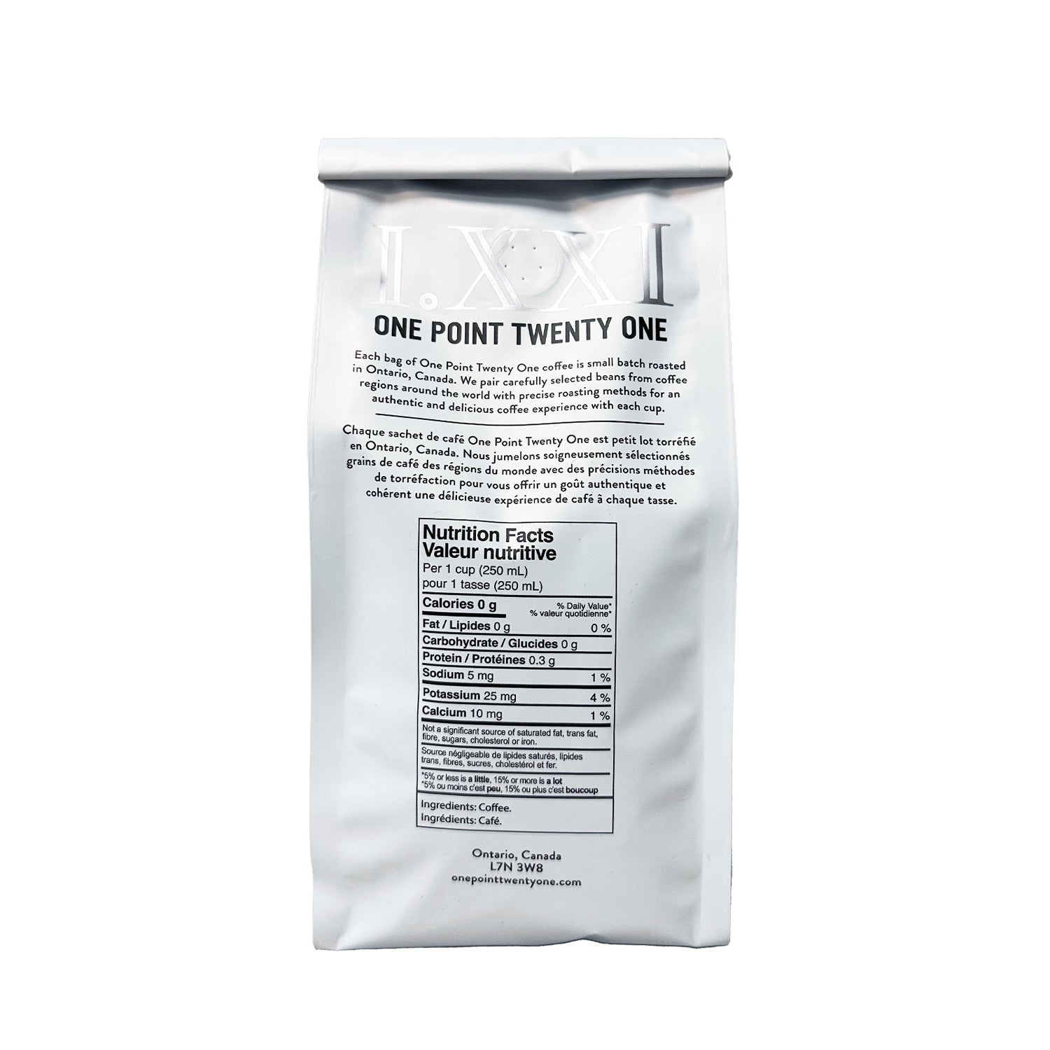 I.XXI Premium Dark Roast Ethiopia Limmu Kossa Whole Bean Coffee - 12 oz Bag, Rich & Bold Flavor for Espresso, French Press & Cold Brew at Home or Office