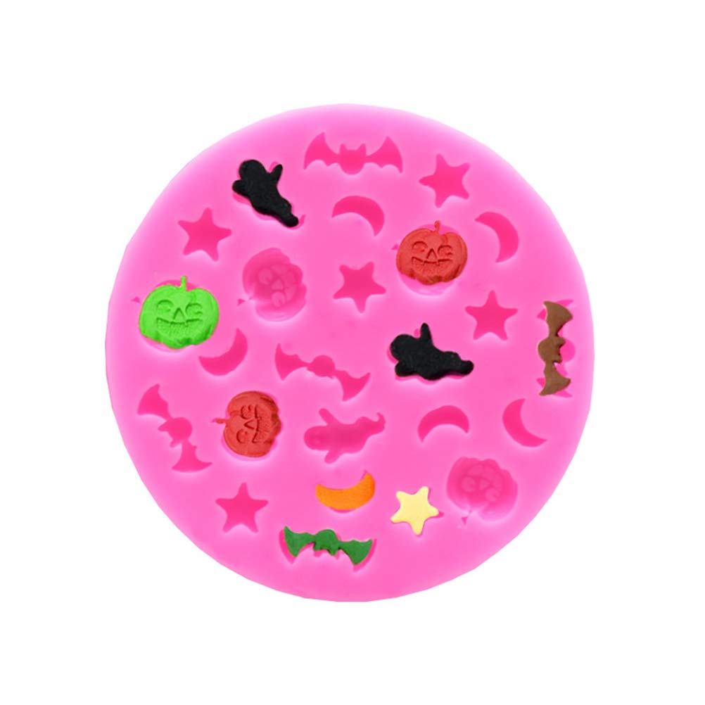 2Pcs Silicone Moon Cake Molds for Gelatin, Cakesicles & Cheese - Halloween Baking Tools | Perfect for DIY Desserts, Party Treats & Holiday Baking