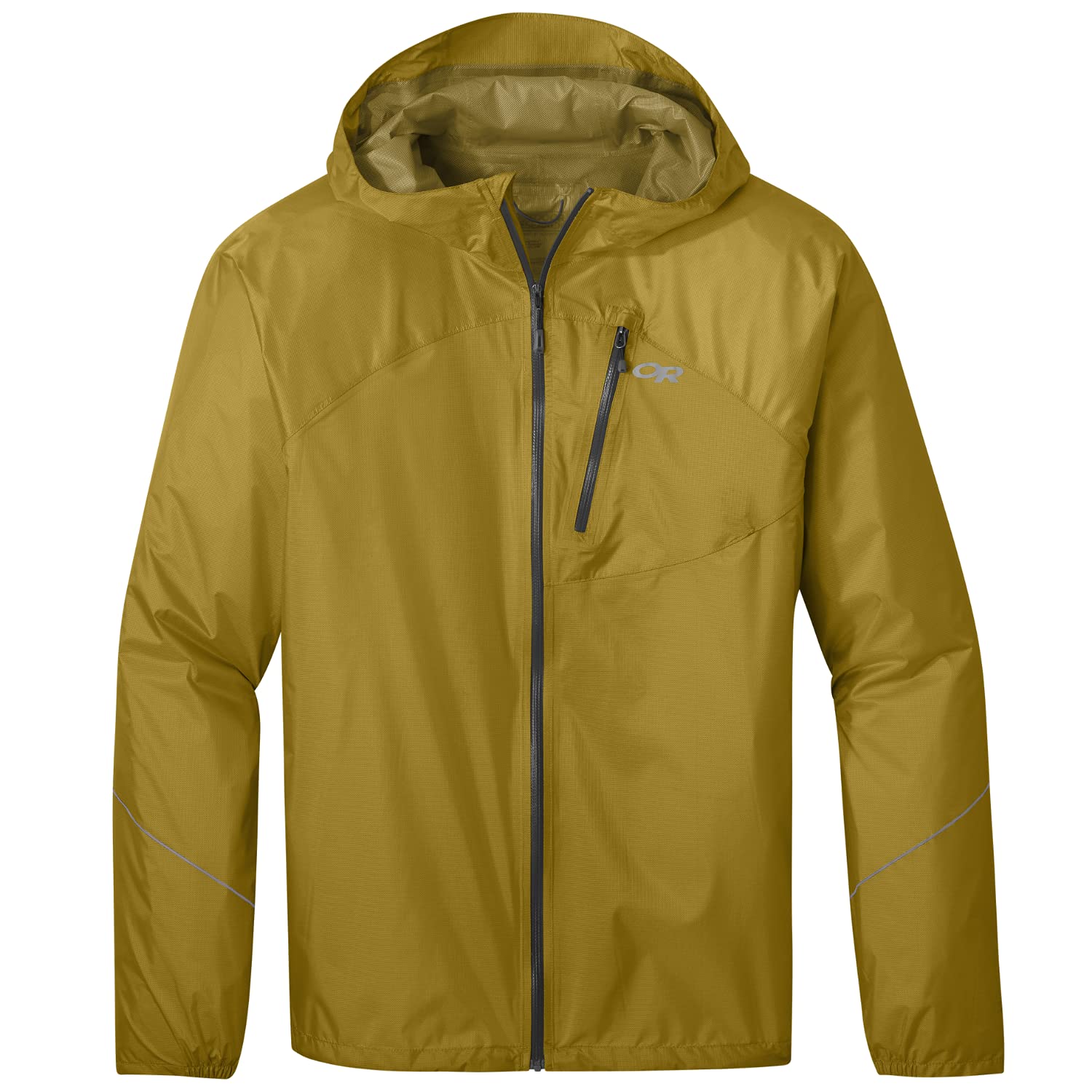 Outdoor Research Men's Helium Rain Jacket - Lightweight Waterproof Hiking Jacket for Outdoor Adventures, Camping & Travel