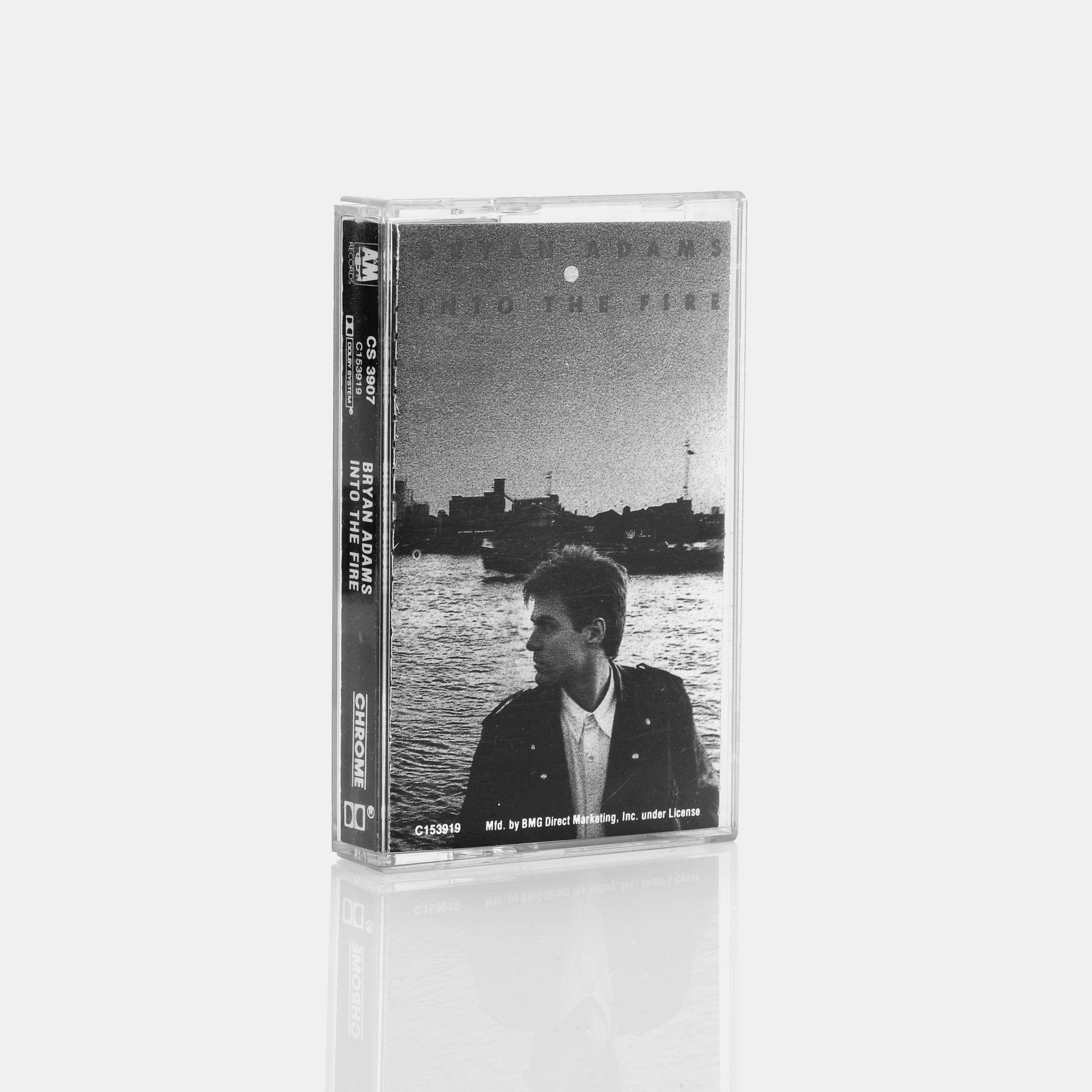 Bryan Adams Into The Fire Cassette Tape - Vintage Music Collectible for 80s Fans | Perfect for Home Decor, Retro Music Players & Nostalgic Gift Giving