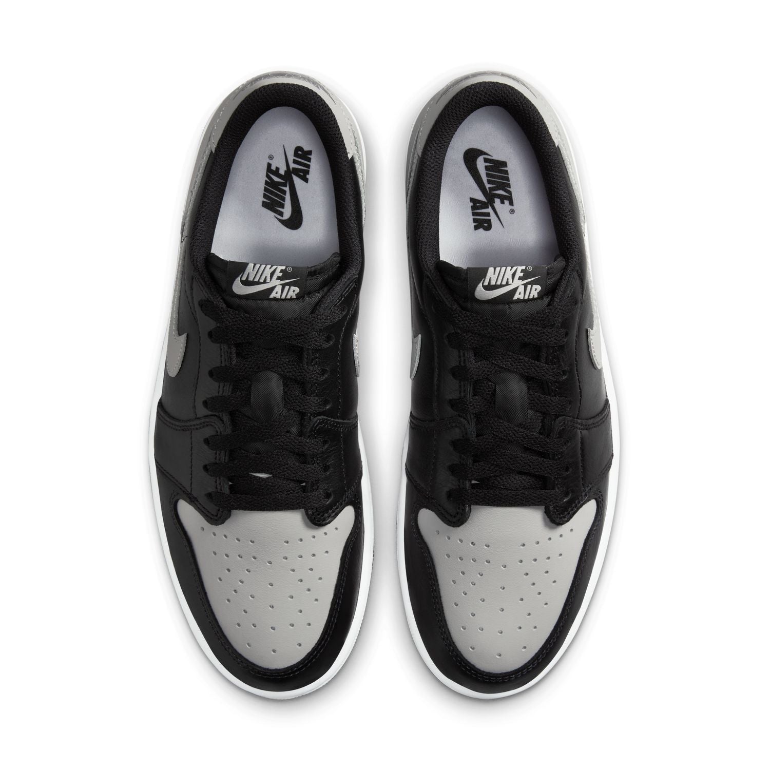 Air Jordan 1 Retro Low OG 'Shadow' - Men's Basketball Sneakers | Classic Black & Gray Colorway | Perfect for Streetwear & Casual Outfits