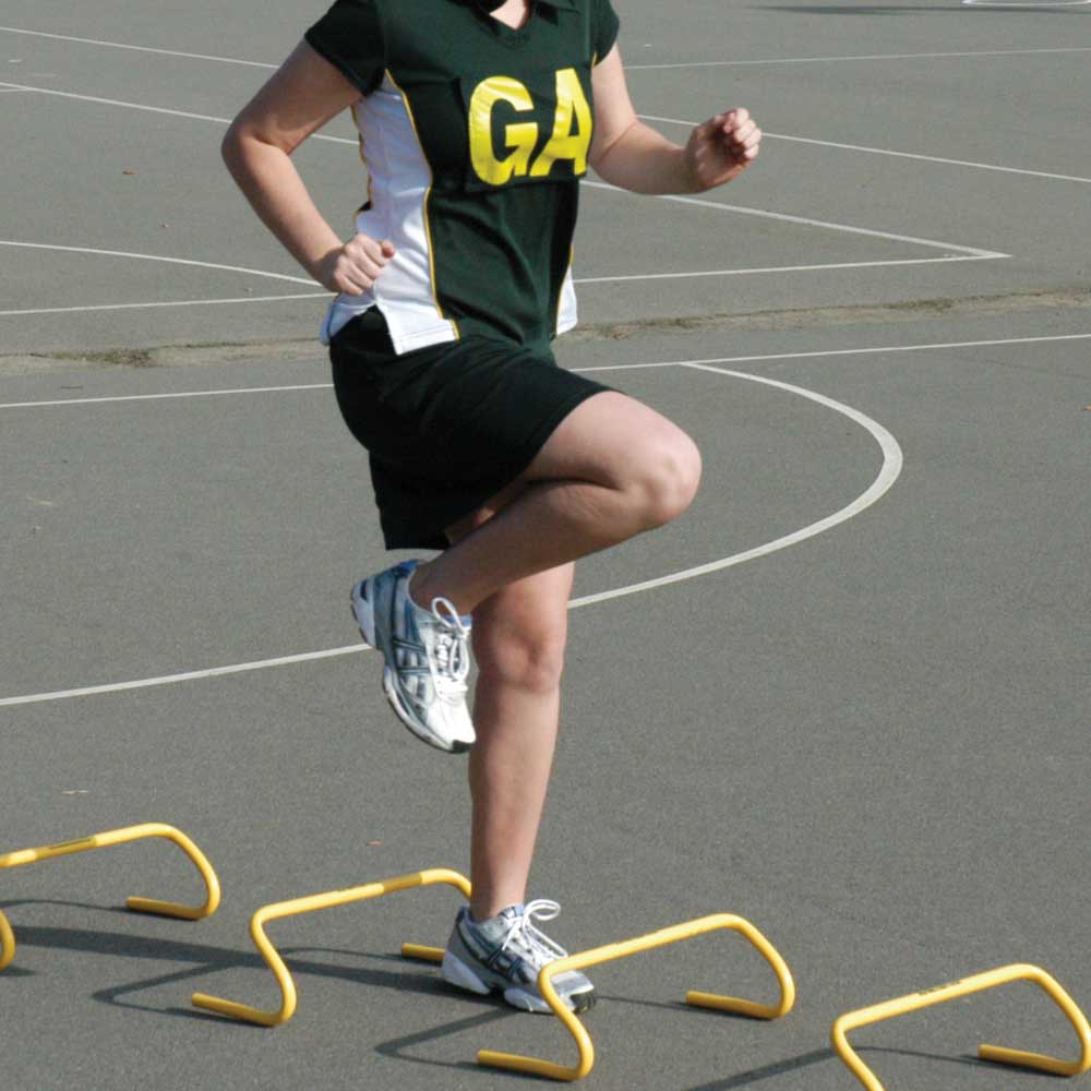 XLR8 Mixed Mini Hurdles Set - 6 Pack Adjustable Training Hurdles for Speed & Agility Drills | Perfect for Track, Soccer, Football & Kids Sports Training | Indoor & Outdoor Use
