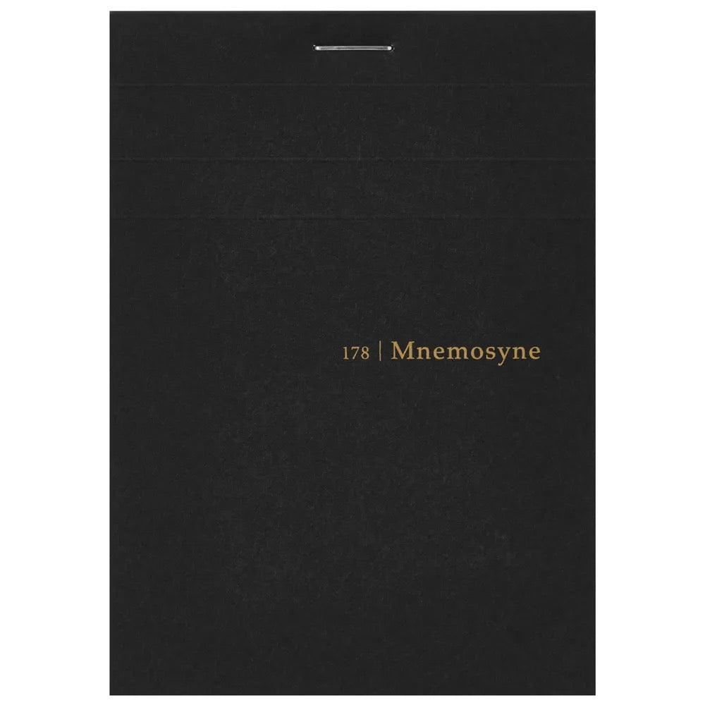 Maruman Mnemosyne Stapled Notepad - Premium Spiral Notebook for Office, School & Journaling - A5 Size with Smooth Writing Paper - Perfect for Note Taking, Sketching & Planning