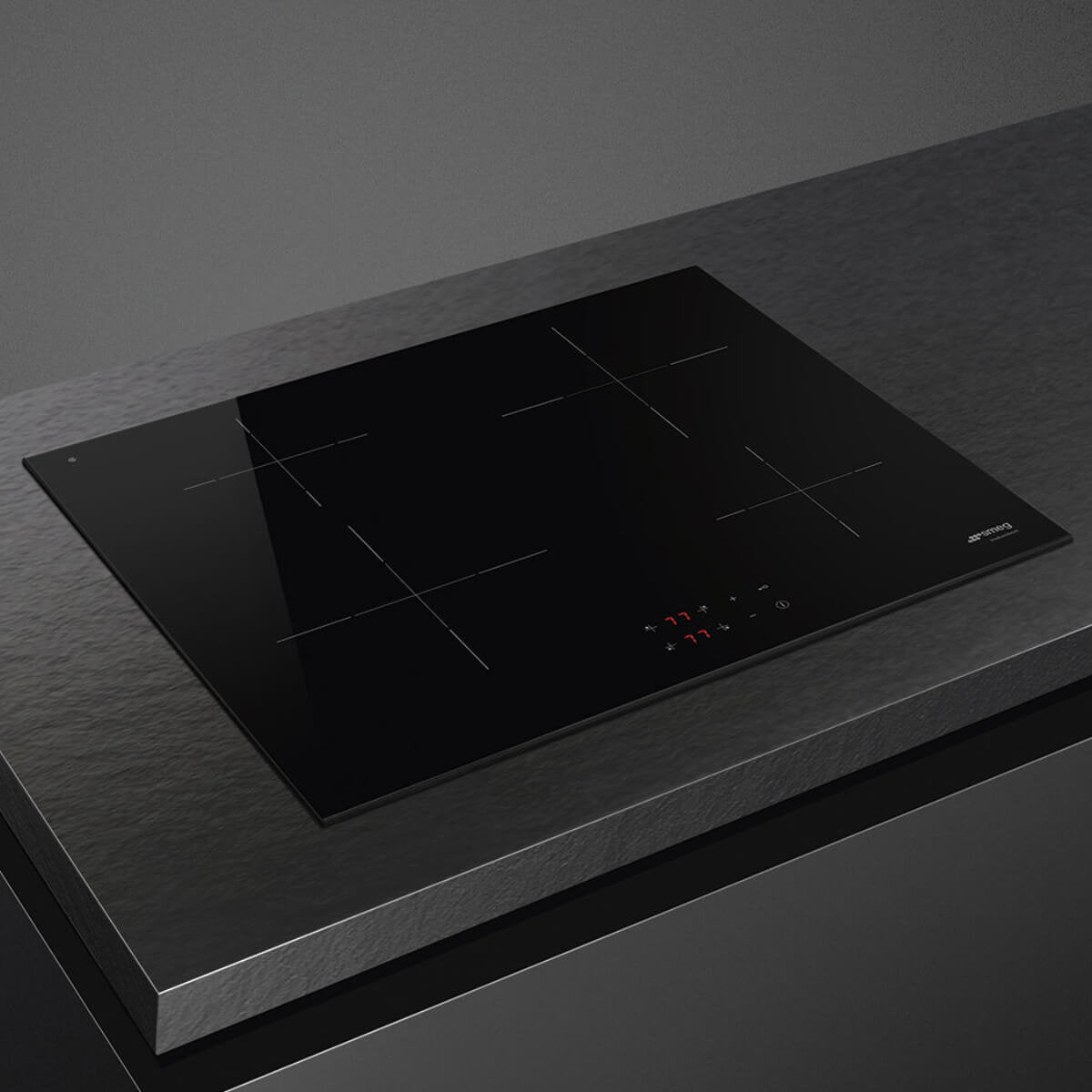 Smeg SI2641DAU 60cm Classic Series Induction Cooktop - Eco Power, Fast Heating & Energy Efficient for Modern Kitchens | Perfect for Home Cooking, Entertaining & Professional Chefs
