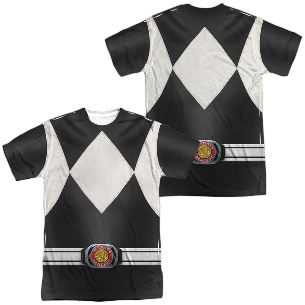 Power Pink Ranger Double-Sided T-Shirt for Adults - Casual Wear & Cosplay