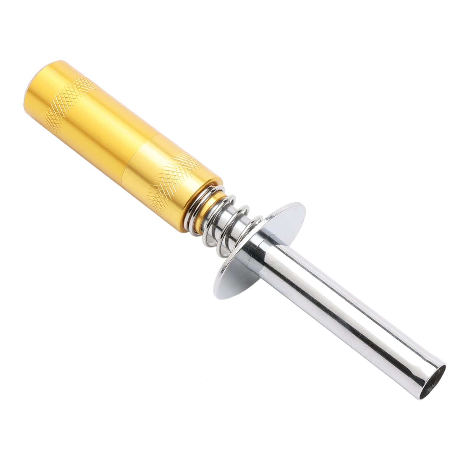 High-Performance Alloy RC Glow Plug Igniter for Nitro Engine - Compatible with AA Batteries, RC Cars, Buggies, Trucks & Airplanes (Gold) - Ideal for Racing, Off-Roading & Remote Control Hobbies