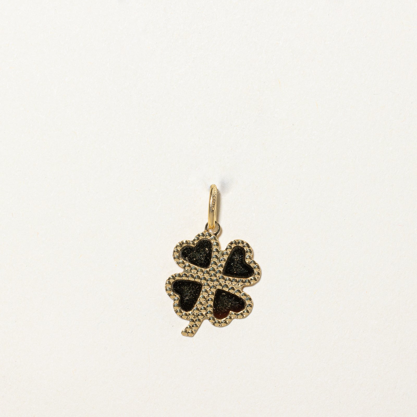 18K Yellow Gold Clover Charm Pendant Necklace for Women - Lucky Four Leaf Clover Jewelry Gift for Birthday, Anniversary & St. Patrick's Day | Perfect for Everyday Wear, Special Occasions & Irish-Themed Events