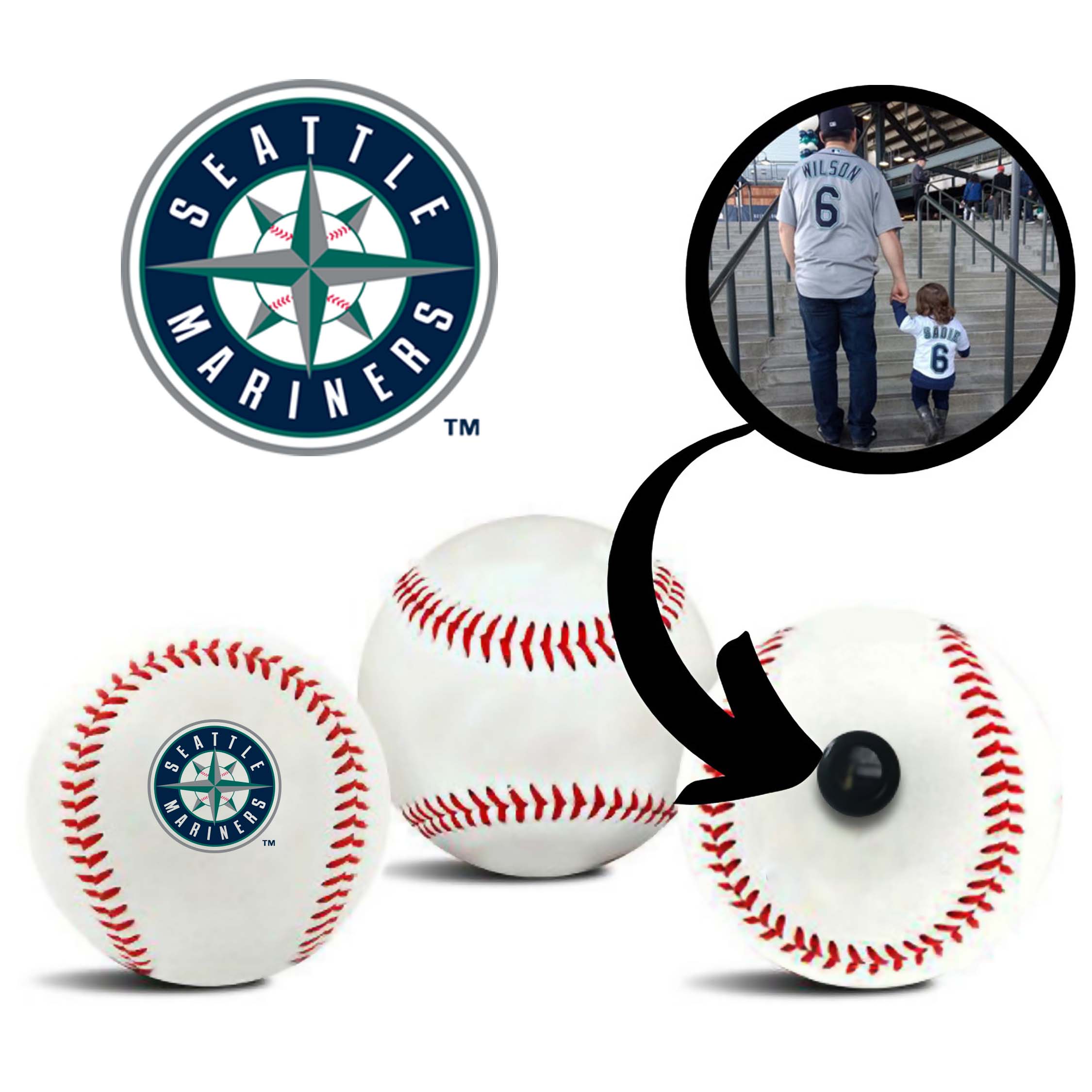 Seattle Mariners MLB Baseball Jersey - Official Licensed Fan Apparel for Men & Women | Perfect for Games, Tailgating & Sports Events