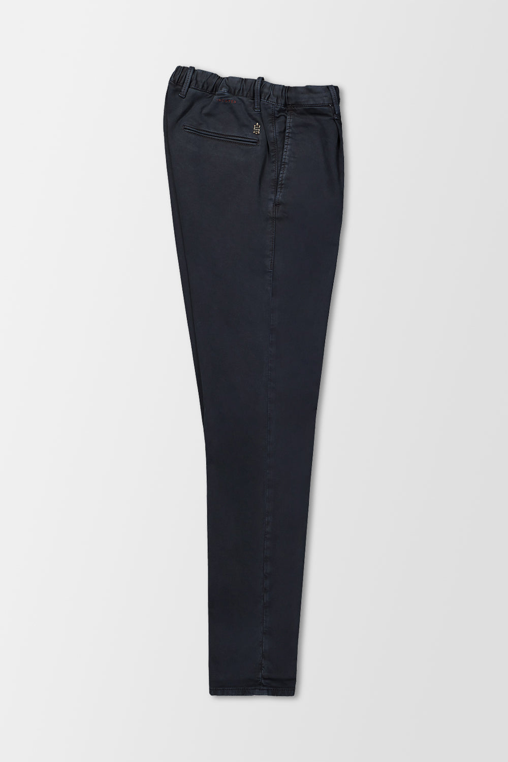 Premium Incotex Blue Dress Pants for Men - Slim Fit Business Casual Trousers for Office & Formal Wear