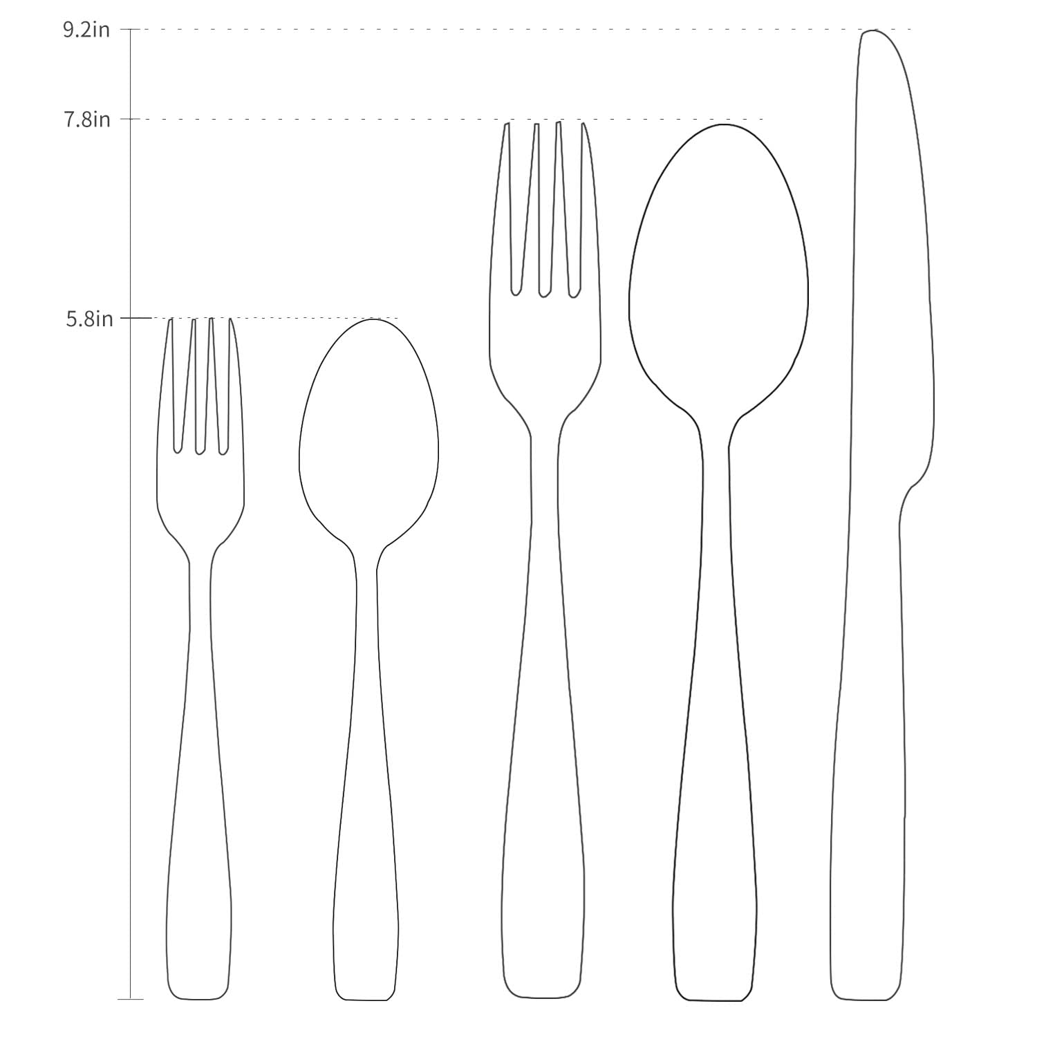 Matte Gold Flatware Set for 4 (20-Piece) - 18/10 Stainless Steel Silverware with Satin Finish - Elegant Kitchen Utensils - Dishwasher Safe - Perfect for Dinner Parties, Weddings & Everyday Dining