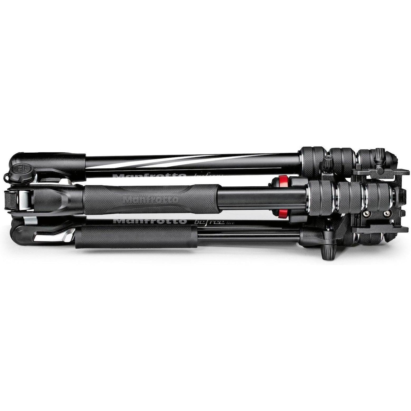 Manfrotto Befree Live Aluminum Twist 2-Way Tripod Kit (Black) - Professional Camera Tripod for Travel & Live Streaming