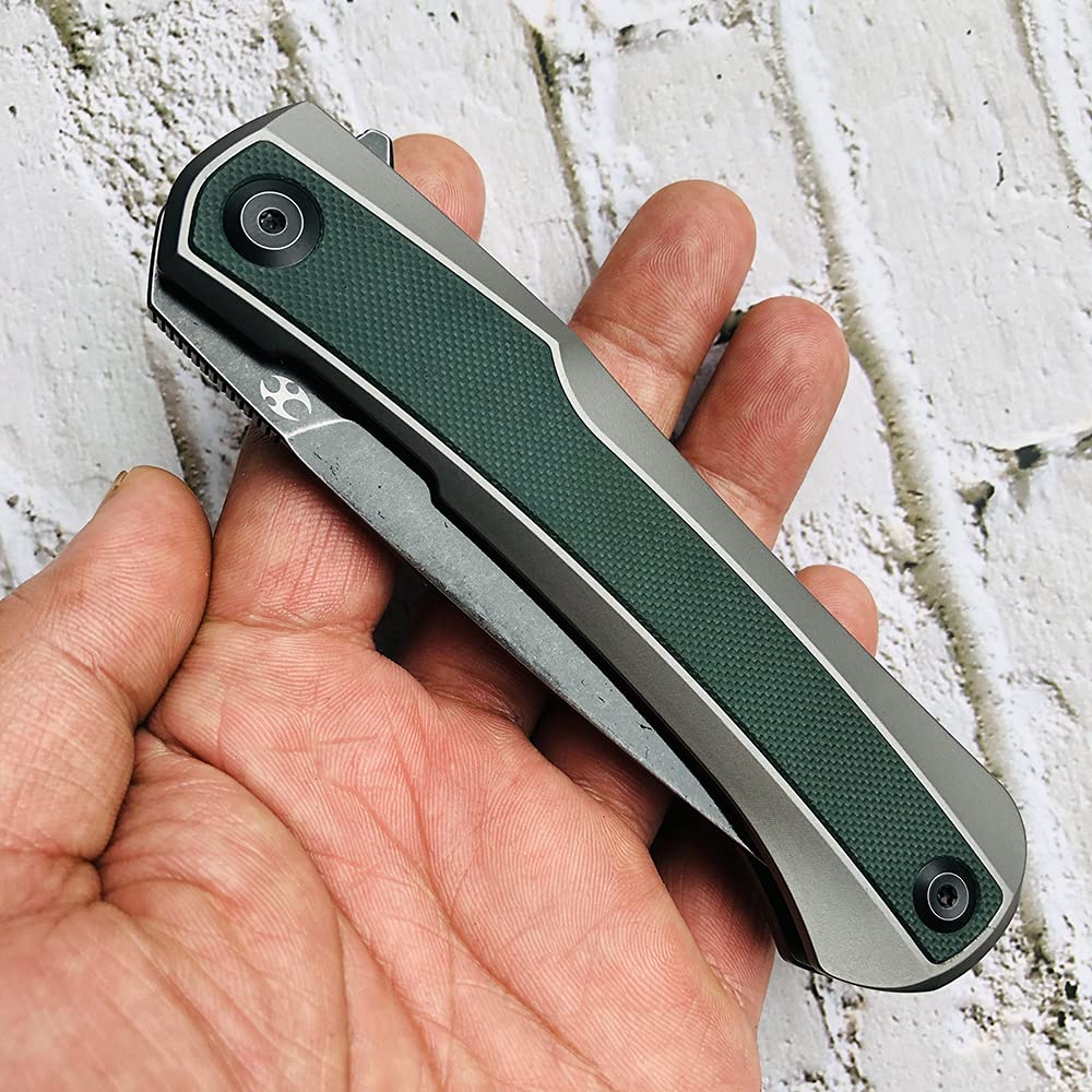 Kansept K1024A2 Kratos Flipper Folding Knife - 8.69