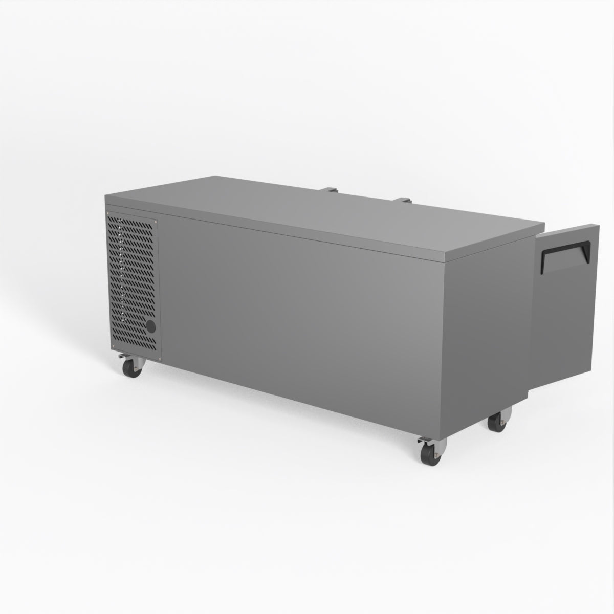 AG 3-Door Commercial Refrigerator - 700mm Depth Under Counter Fridge for Restaurants, Bars & Kitchens | Heavy-Duty Worktop Freezer for Food Storage & Beverage Cooling