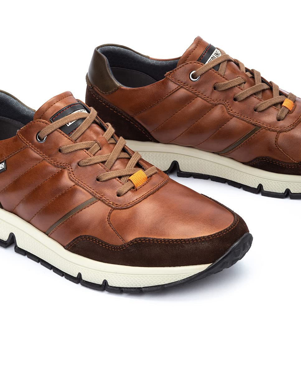 **PIKOLINOS Men's Leather Sneakers - Comfortable & Stylish Casual Shoes for Walking, Travel & Everyday Wear**