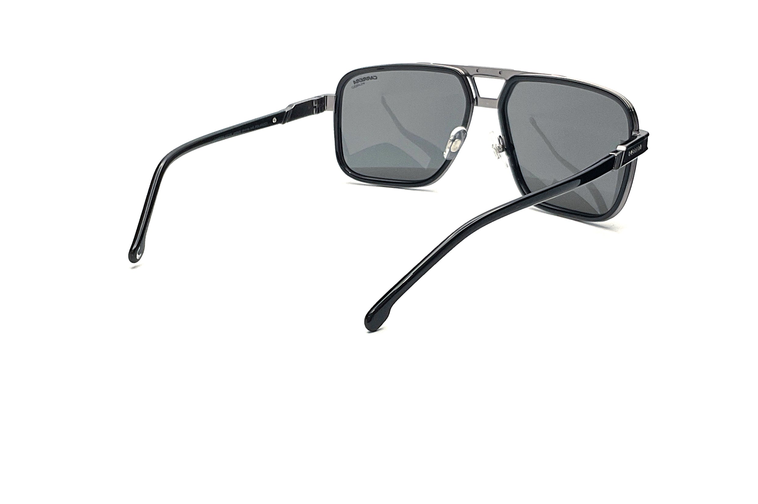 Carrera 1071/S Sunglasses - Black Dark Ruthenium Frame for Men & Women | UV Protection, Fashion Eyewear for Driving, Outdoor & Daily Use