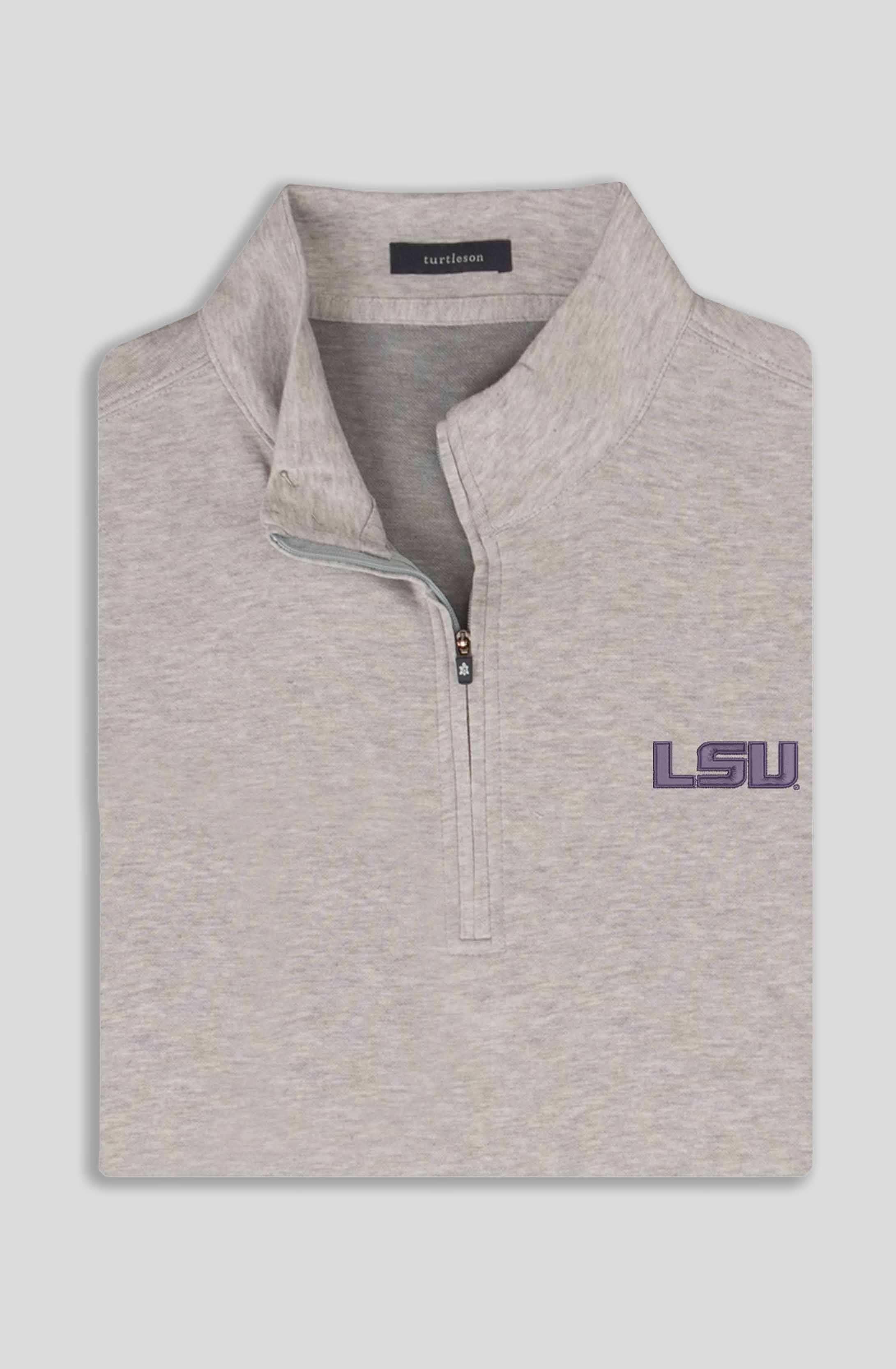 Louisiana State University Wallace Quarter Zip Pullover - Comfortable & Stylish LSU Fleece Jacket for Men & Women - Perfect for Campus, Tailgating & Outdoor Activities