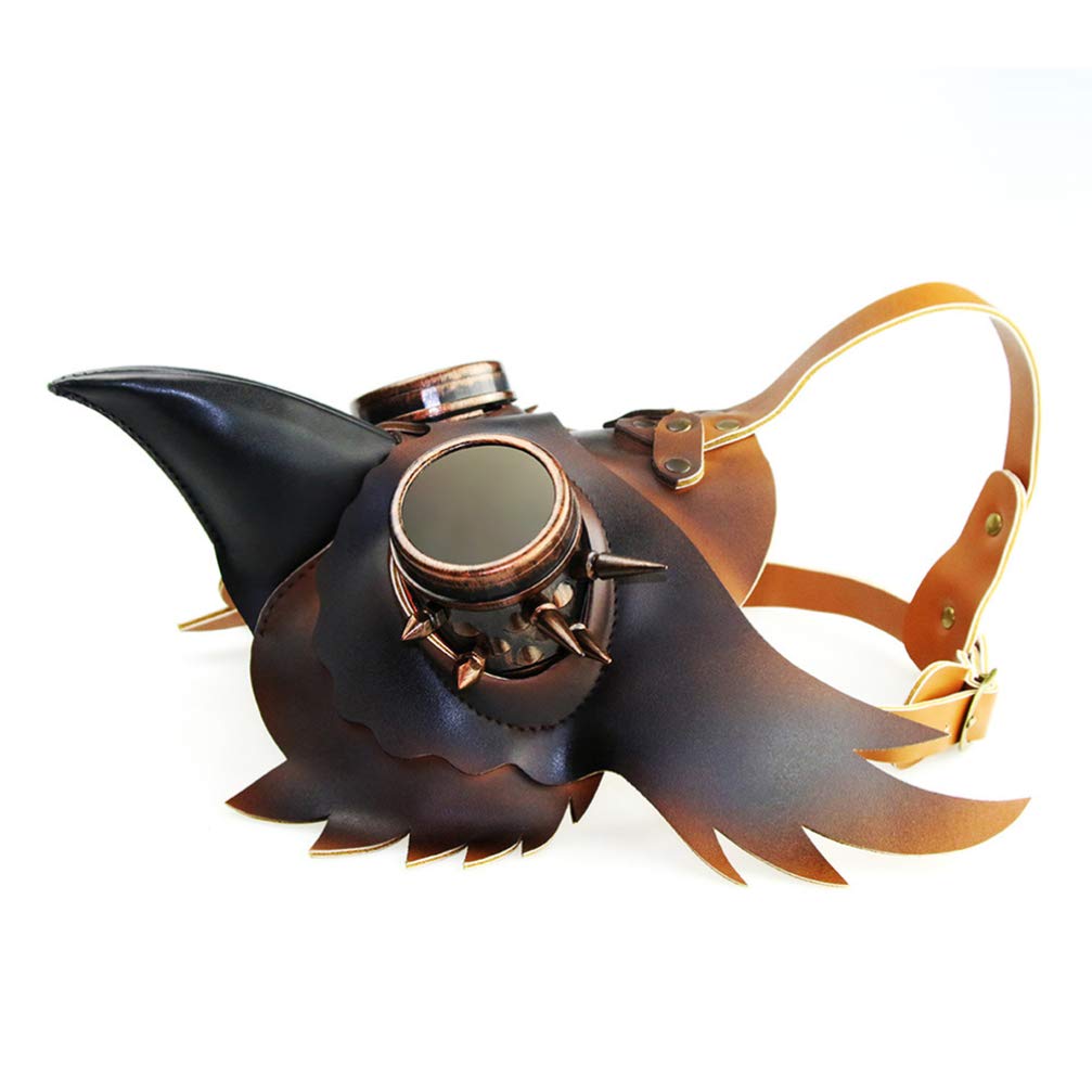 Steampunk Doctor Halloween Mask - Leather Bird Beak Costume Prop for Gothic & Cosplay | Perfect for Halloween Parties, Cosplay Events, and Themed Gatherings