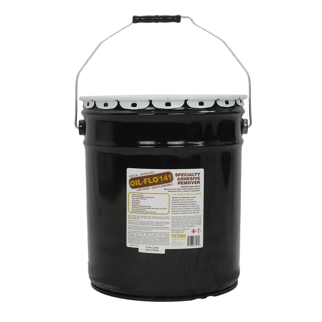 Titan Oil Flo 141 - Premium Hydraulic Oil for Heavy Machinery & Equipment | Ideal for Construction, Mining & Industrial Applications