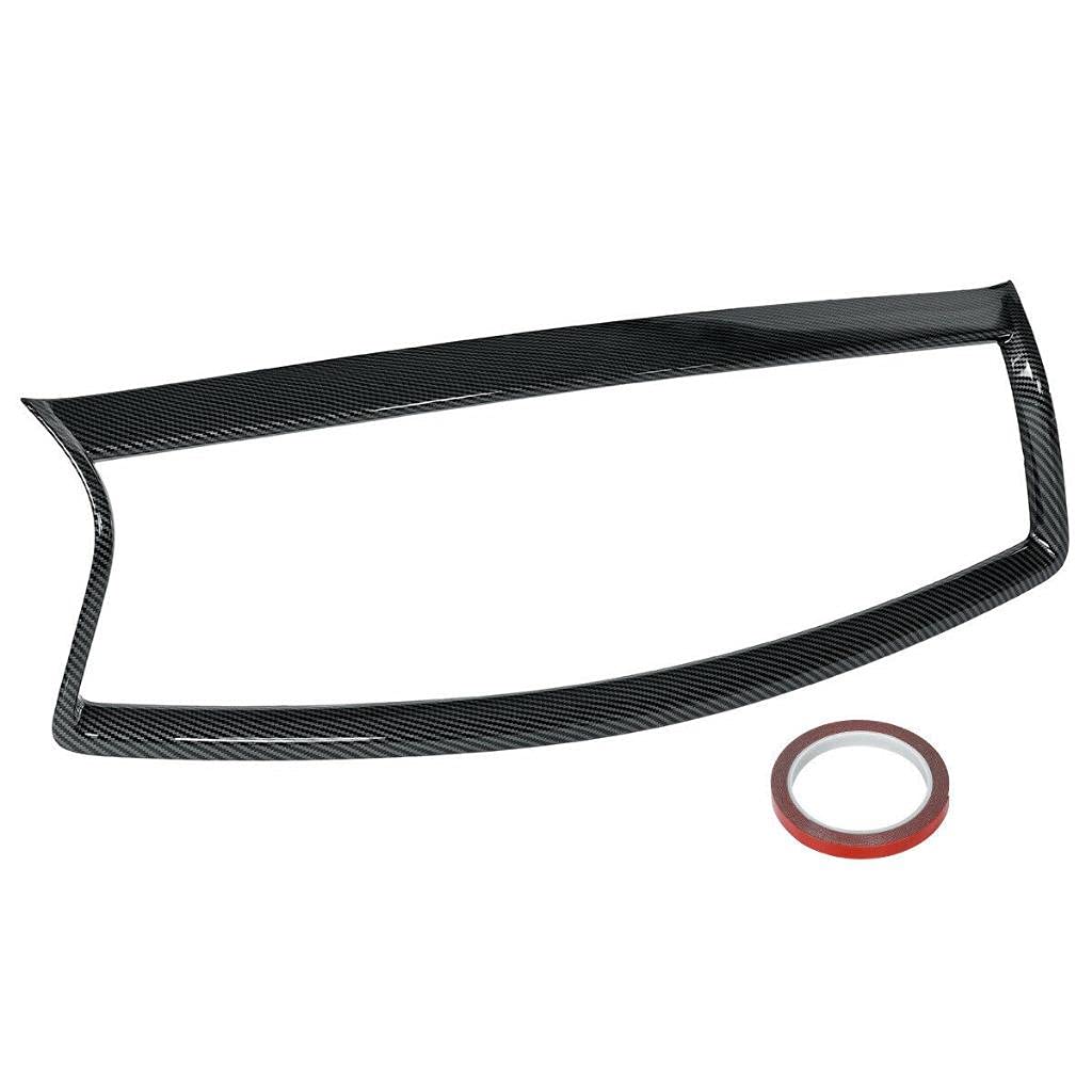 Exclusive FG-3713-RCF Carbon Fiber Front Grille Trim for 2014-2017 Infiniti Q50 | High-Gloss Finish | Easy Installation | Upgrade Your Car's Style for Sporty Look & Street Performance
