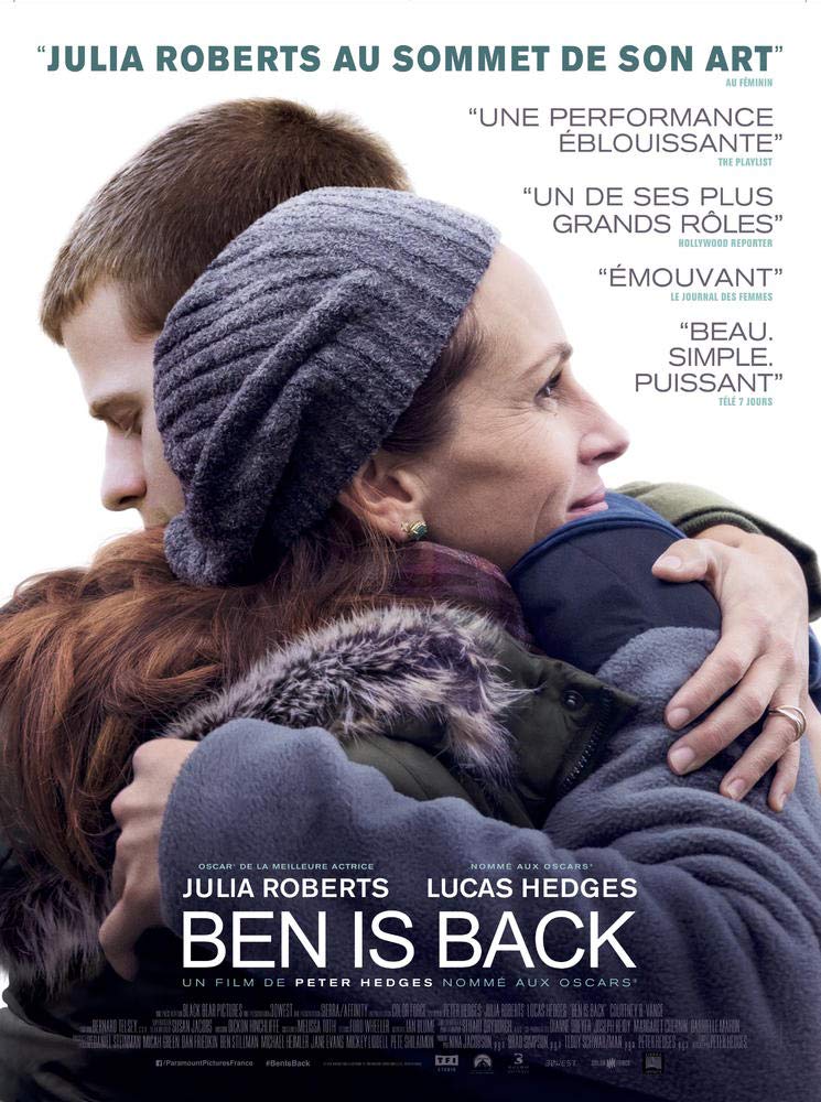Ben is Back - DVD & Blu-ray | Award-Winning Drama Film | Starring Julia Roberts & Lucas Hedges | Perfect for Family Movie Nights & Emotional Drama Lovers