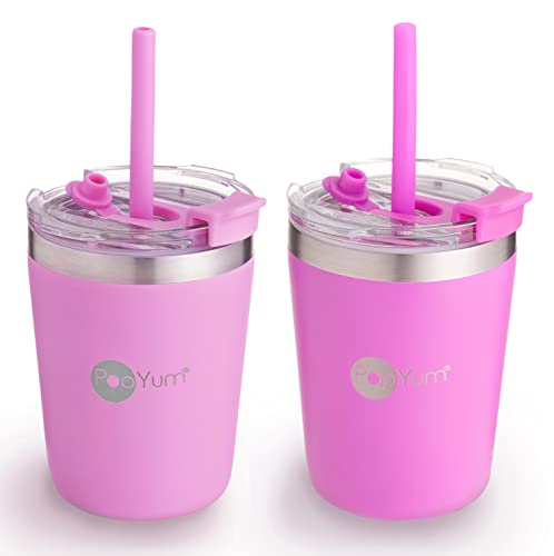 Electric Purple and Orchid Pink