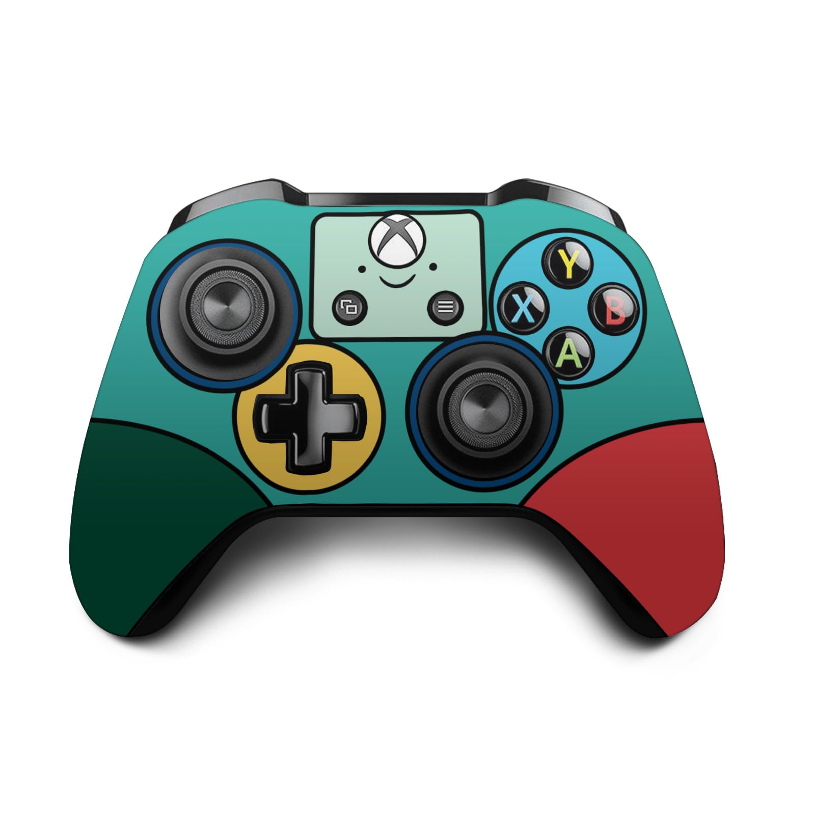 Officially Licensed Adventure Time BMO Vinyl Sticker Skin for Xbox One S Console & Controller - Gaming Decal Cover with Premium Graphics - Perfect for Gamers & Cartoon Fans