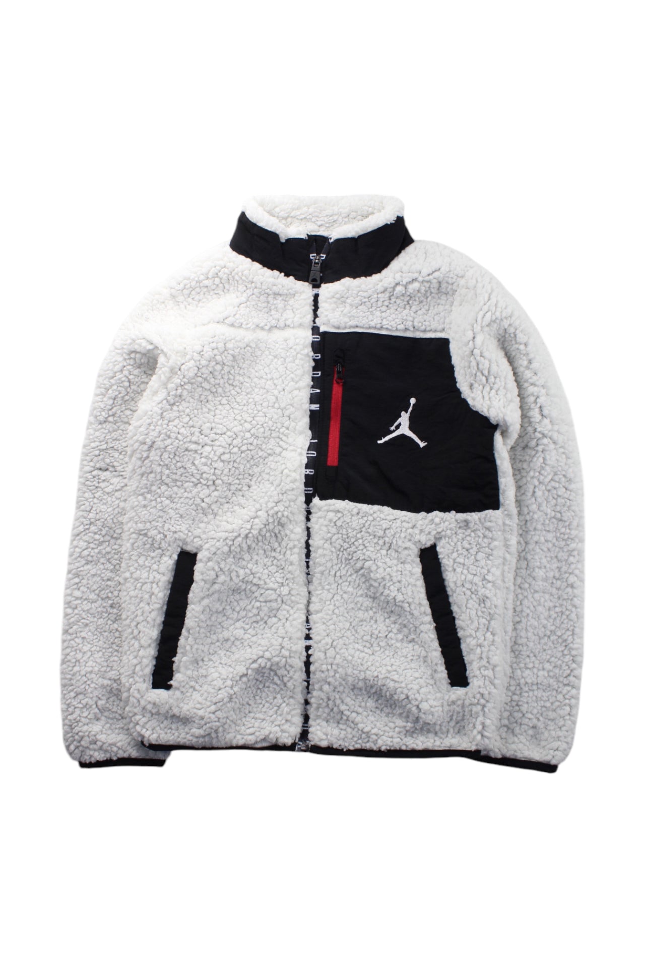 Air Jordan Fleece Jacket for Boys - Warm Winter Hoodie with Kangaroo Pocket (Size 10Y & 12Y) - Perfect for School, Sports & Outdoor Activities