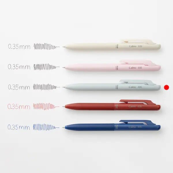 Premium Calme Ballpoint Pen - Smooth Writing, Comfort Grip - Ideal for Office, School & Note Taking - Pentel Brand