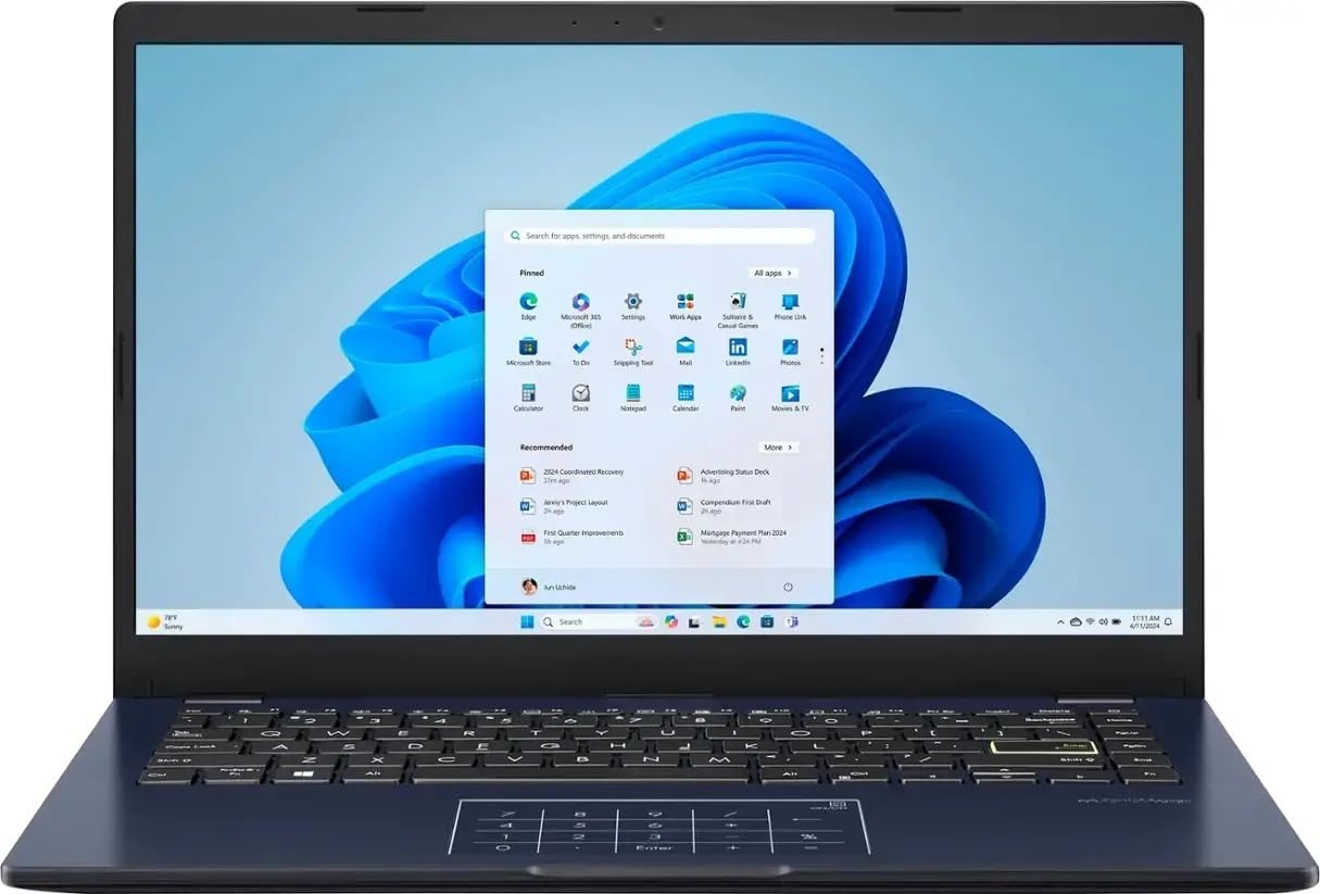 14 Inch FHD Laptop for Business & Students - Intel Celeron N4500, 4GB RAM, 64GB eMMC, Intel Iris Xe Graphics, Webcam, Wi-Fi, HDMI, USB-C - Windows 11 Home in S Mode (Star Black) | Perfect for Online Classes, Remote Work & Everyday Computing