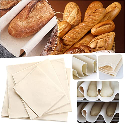 Premium Linen Couche & Proofing Cloth for Bread Dough - XL Size for Baguettes, Artisan Loaves & Sourdough Baking | Professional Bread Making Tool for Home Bakers & Commercial Kitchens | Ideal for Proofing, Shaping & Fermenting Dough
