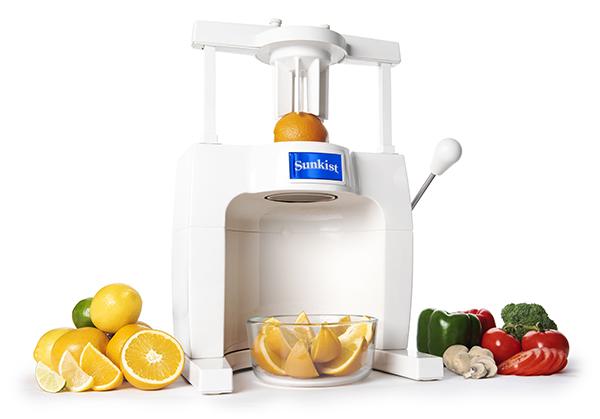 Sunkist Manual Wedge Cutter - 6 Section Fruit & Vegetable Divider for Effortless Meal Prep, Perfect for Salads, Snacks, and Party Platters