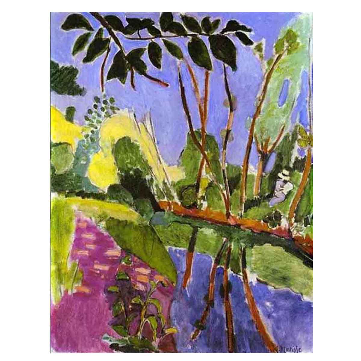 Vintage Henri Matisse Abstract Art Poster Print - 