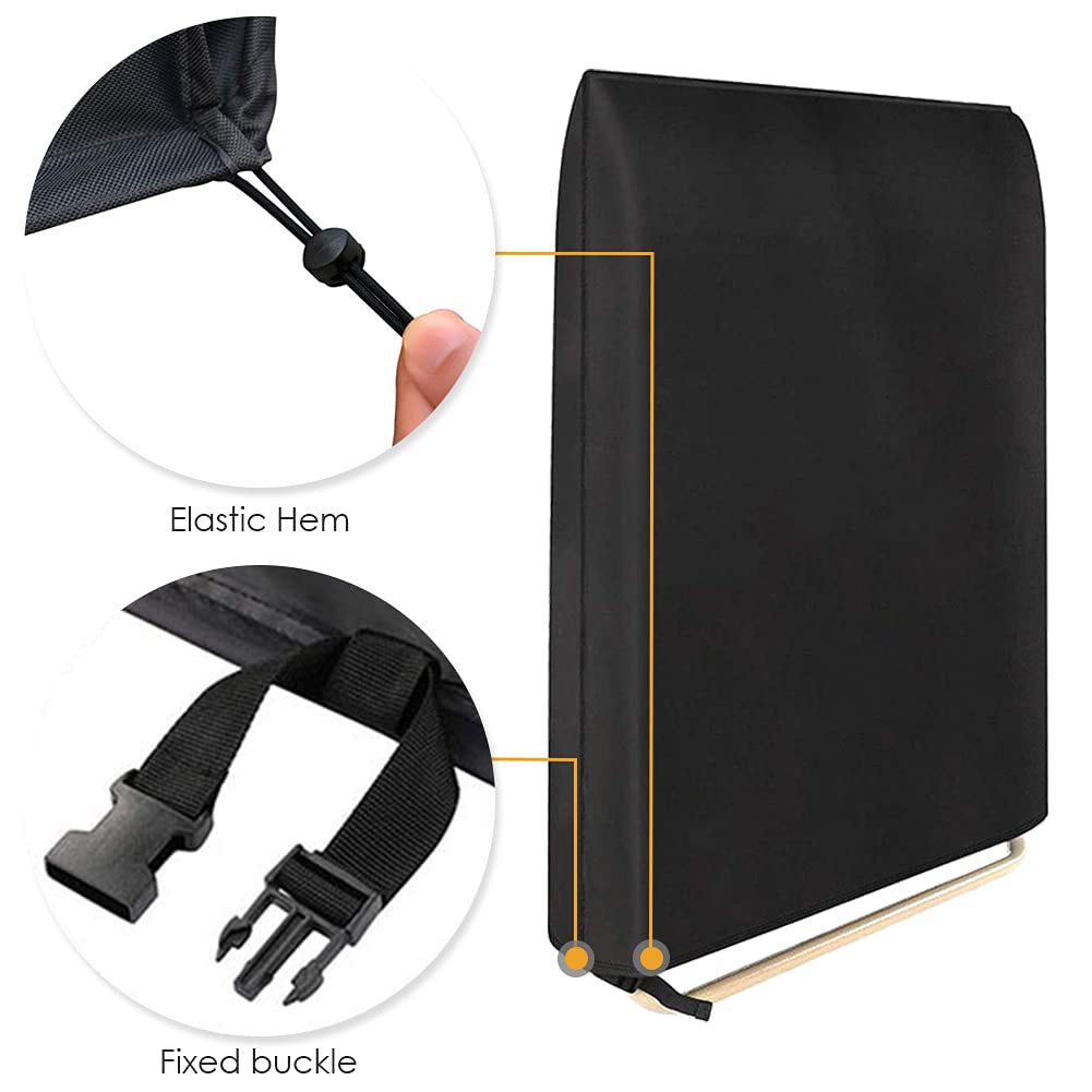 Zero Gravity Chair Cover - Outdoor Waterproof & UV Resistant Reclining Chair Protector - Dustproof, All-Weather Patio Furniture Cover for Lawn, Garden & Poolside - Extra Large Folding Lounge Chair Protection