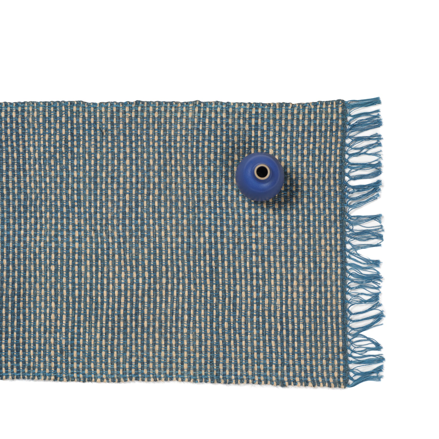 Alexandra Indigo Table Runner - Elegant Dining Decor for Weddings, Holidays & Special Occasions
