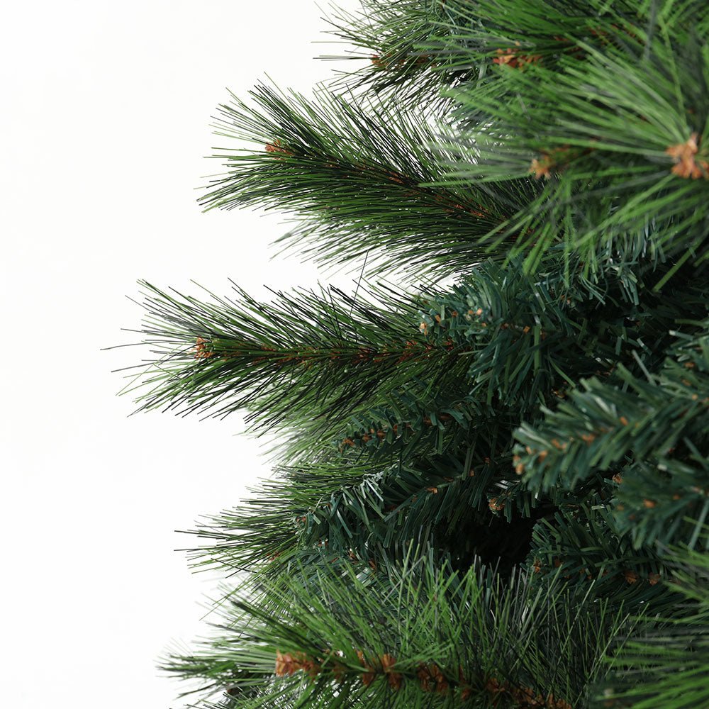 Premium 7.9ft Christmas Tree with 2100 Realistic Pine Needle Tips - Perfect for Home, Office, and Holiday Decorations