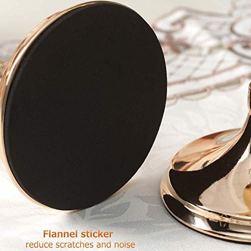 VINCIGANT Glass Votive Candle Holders Set of 2 - Elegant Modern Home Decor for Wedding, Anniversary, Halloween & Coffee Table Centerpiece - Perfect for Romantic Dinners, Holiday Decorations and Special Occasions