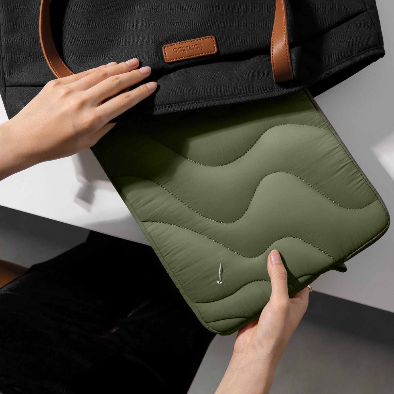 Premium Terra A27 Laptop Sleeve for 13-inch MacBook Air - Slim Protective Case with Soft Interior | Perfect for Work, Travel & School Commute