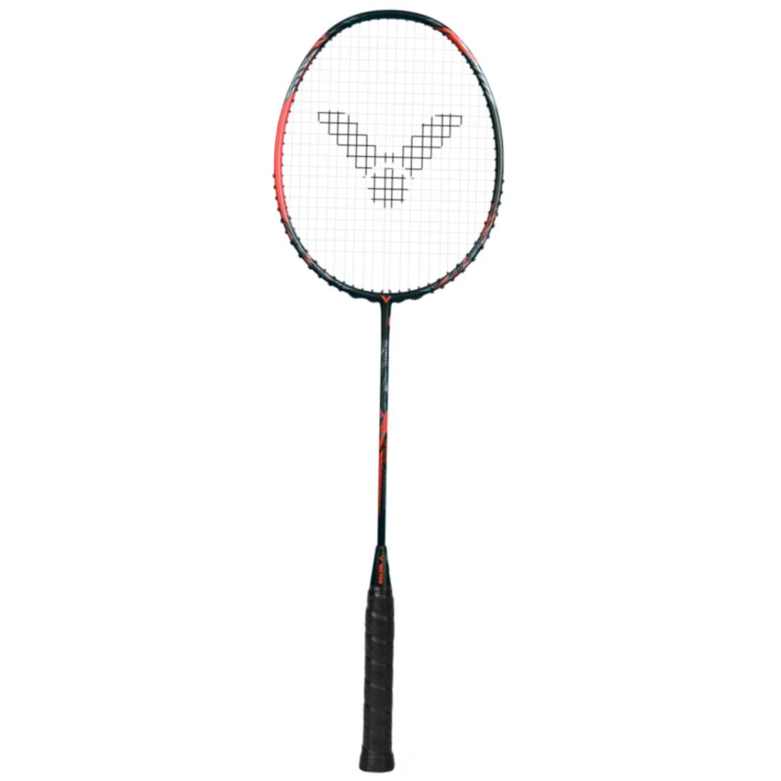 Victor Thruster K Ryuga Metallic Badminton Racket - Professional Demo Rental for Training & Tournament Play | Lightweight Carbon Fiber Shuttlecock Racquet for Advanced Players