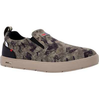 Men's Canvas Sharkbyte 2.0 Eco-Friendly Deck Shoes - Camouflage Design for Outdoor Adventures & Water Activities